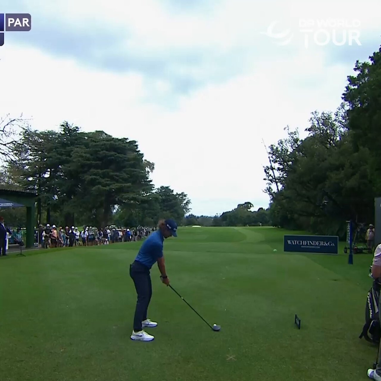 Angel Ayora beeindruckt mit 188 mph Drive auf der DP World Tour - (@DPWorldTour)