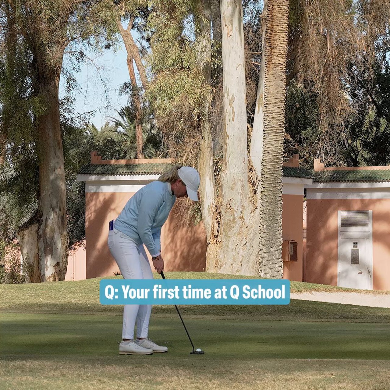 Anna Morgan kämpft bei der LET Q-School um Tourkarte - (@LETgolf)