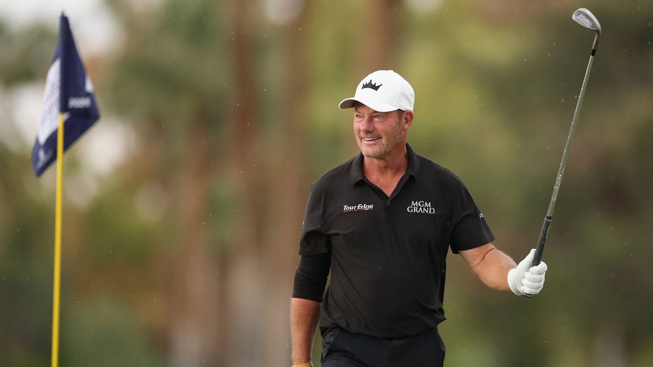 Alex Cejka feiert 55. Geburtstag mit Team Europe beim World Champions Cup. (Foto: Getty)