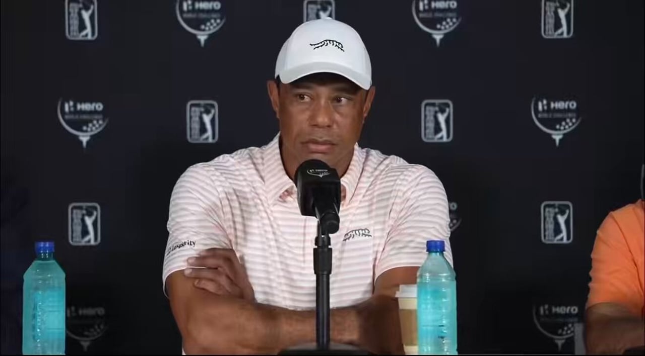 Tiger Woods lobt Scottie Schefflers Eisen-Spiel auf der PGA Tour - (@flushingitgolf)
