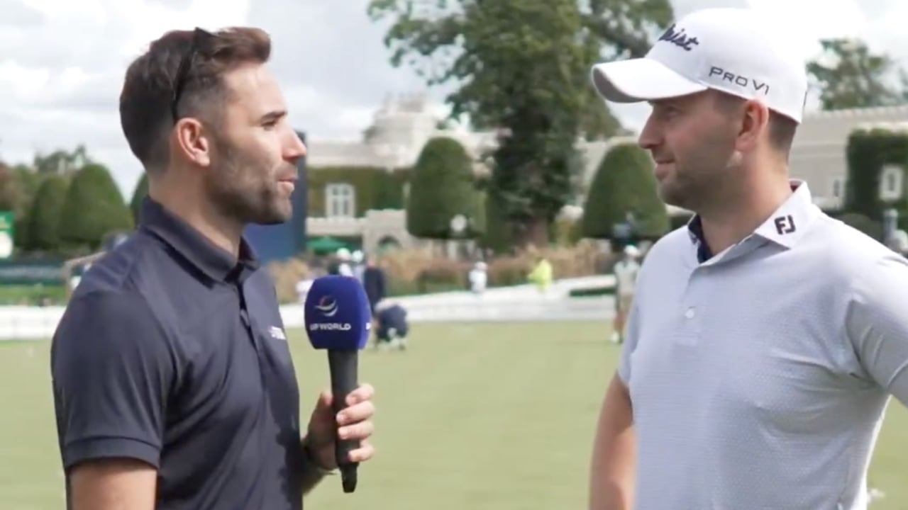 Nicolai von Dellingshausen: Zwischen Flugplänen und Fairways auf der DP World Tour. (Foto: X@DP World Tour)