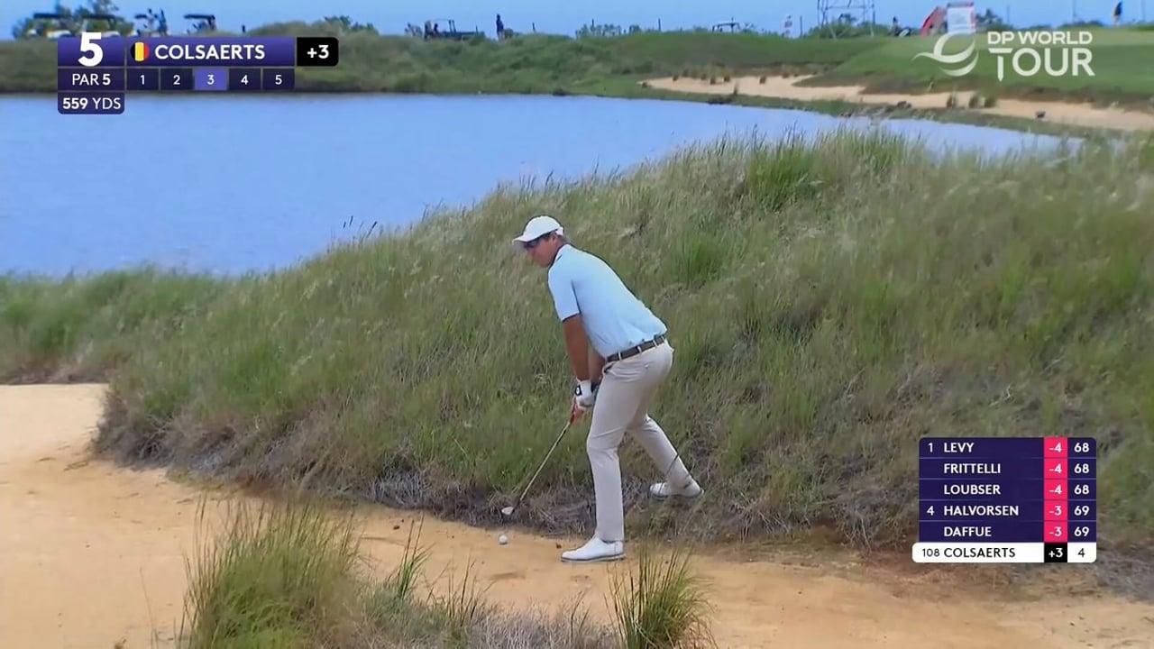 Nico Colsaerts beeindruckt mit Up-and-Down bei AfrAsia Bank Mauritius Open - (@DPWorldTour)