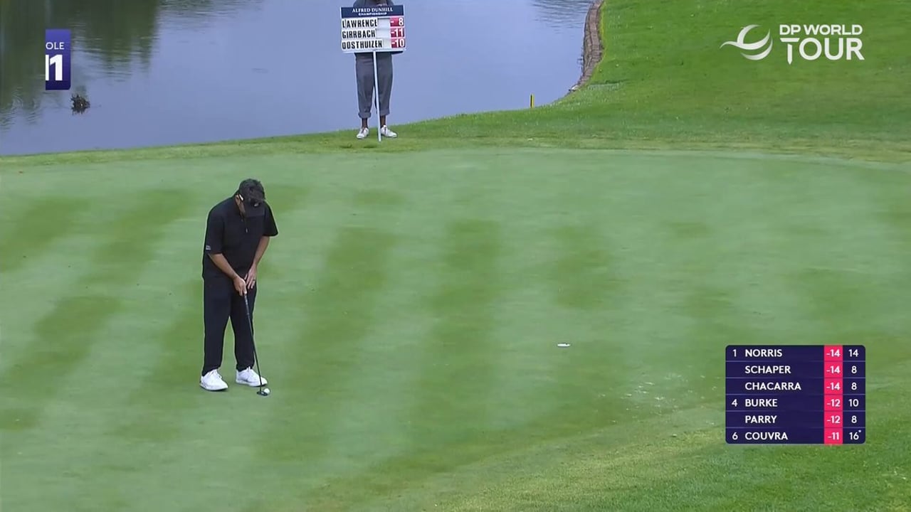 Louis Oosthuizen glänzt mit Birdie auf dem härtesten Loch der DP World Tour - (@DPWorldTour)