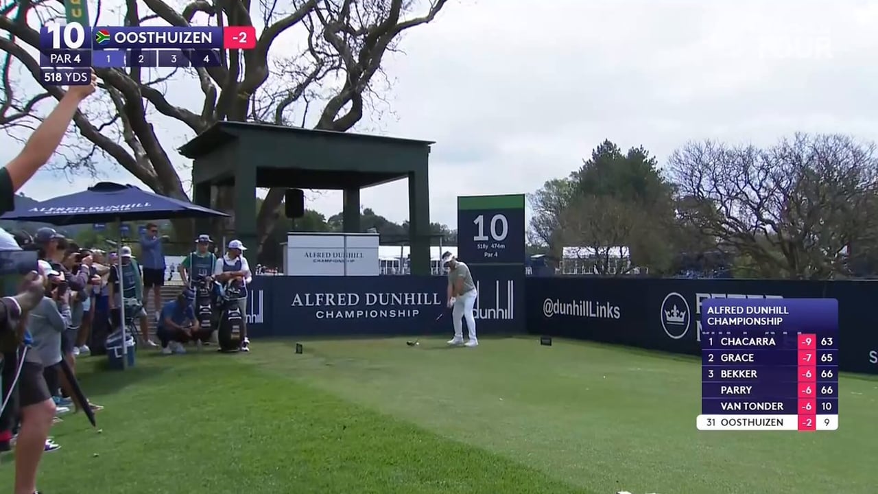 Louis Oosthuizen beeindruckt mit spektakulärer Par-Rettung bei Alfred Dunhill Championship - (@DPWorldTour)