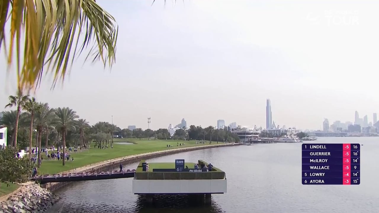 Rory McIlroy beeindruckt mit starkem Schlag auf der DP World Tour - (@DPWorldTour)