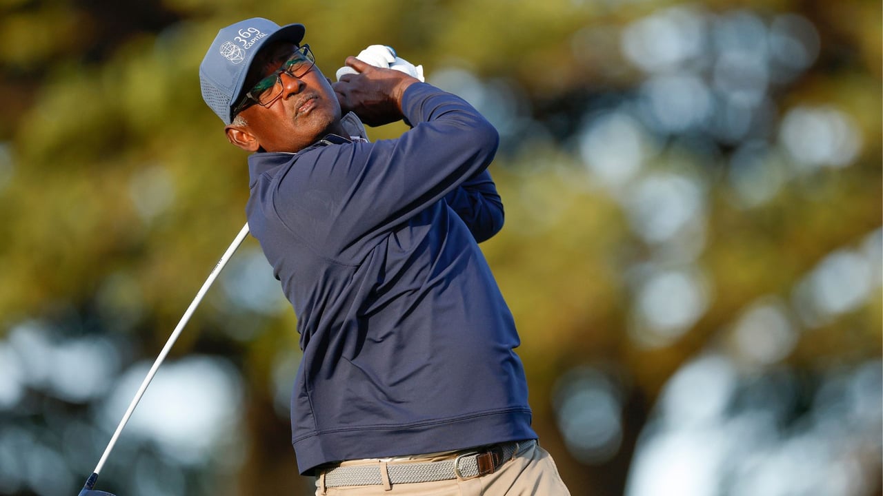 Vijay Singh spielt mit 62 Jahren erfolgreich auf der Tour. (Foto:Getty)