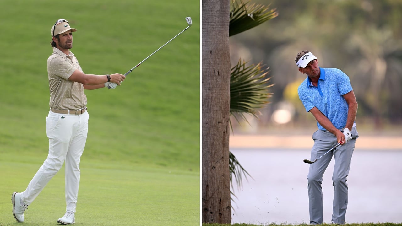 Beim dritten Tag des Saisonauftakts der DP World Tour spielt sich Nacho Elvira auf den ersten Platz. Marcel Siem rutscht auf dem Leaderboard ab. (Fotos: Getty)