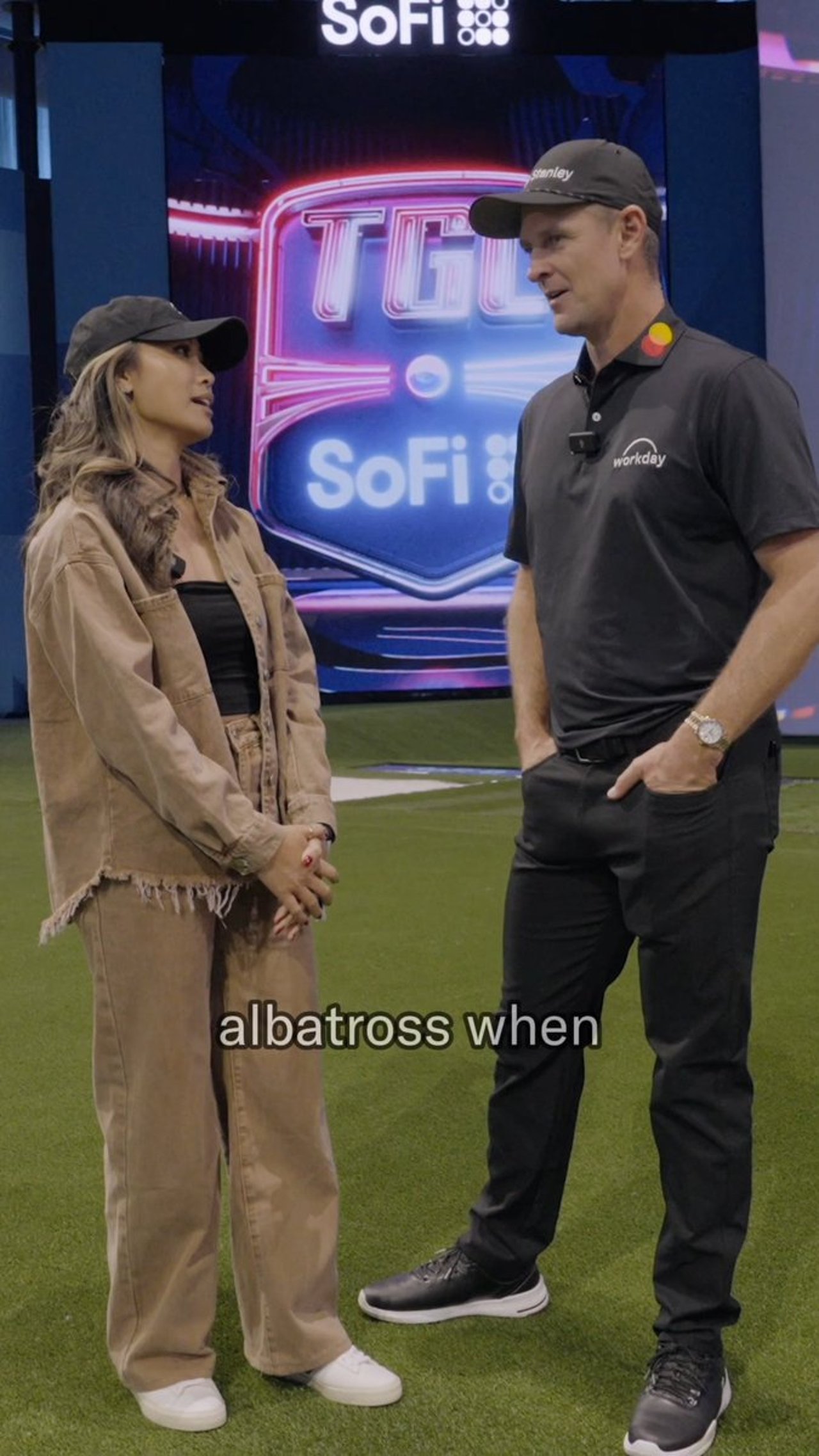 Justin Rose analysiert seinen spektakulären Albatross beim Los Angeles Golf Club - (@WeAreLAGC)