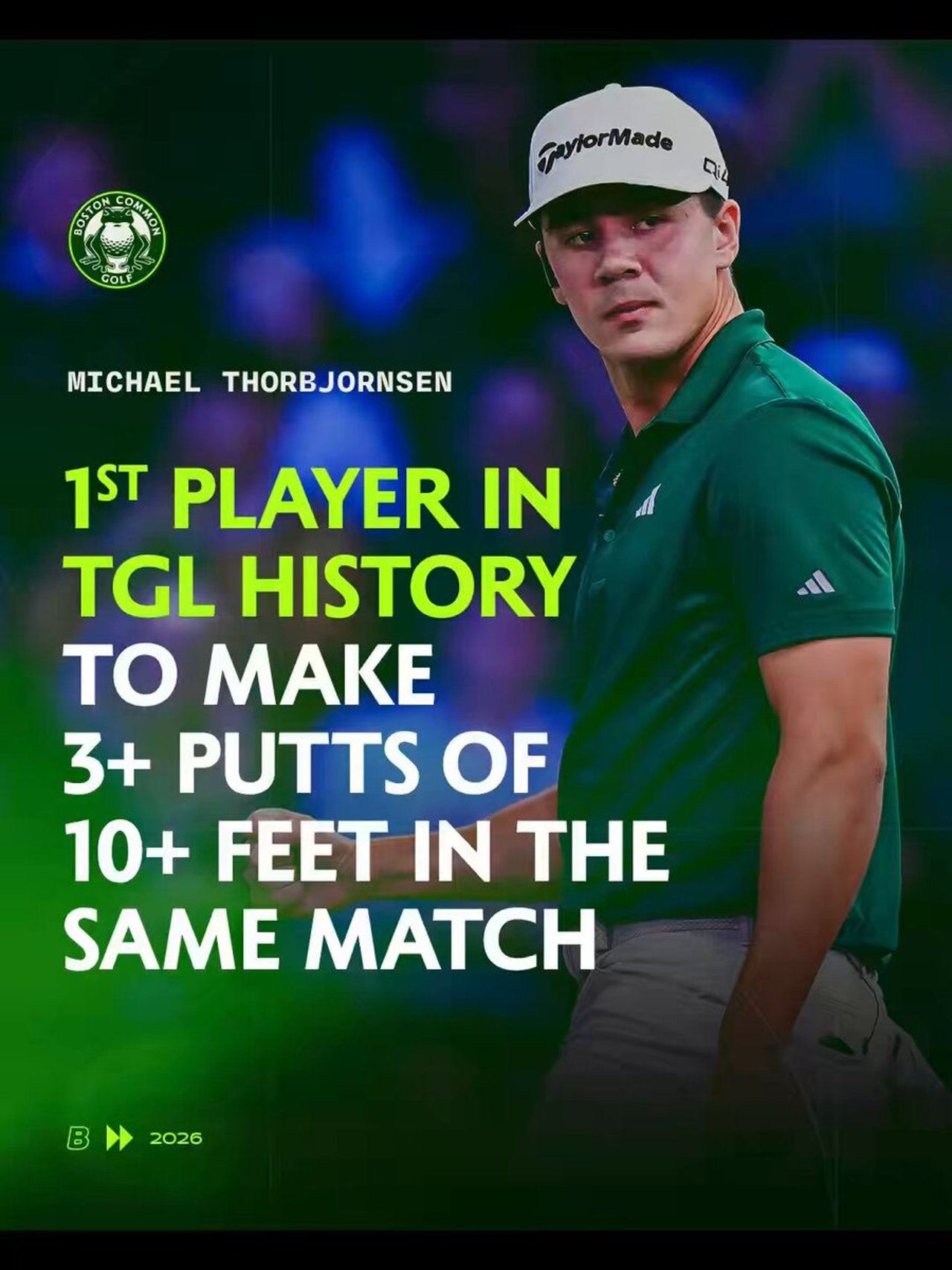 Tomorrow Golf League: Innovatives Format begeistert mit schnellen Matches - (@commongolf)