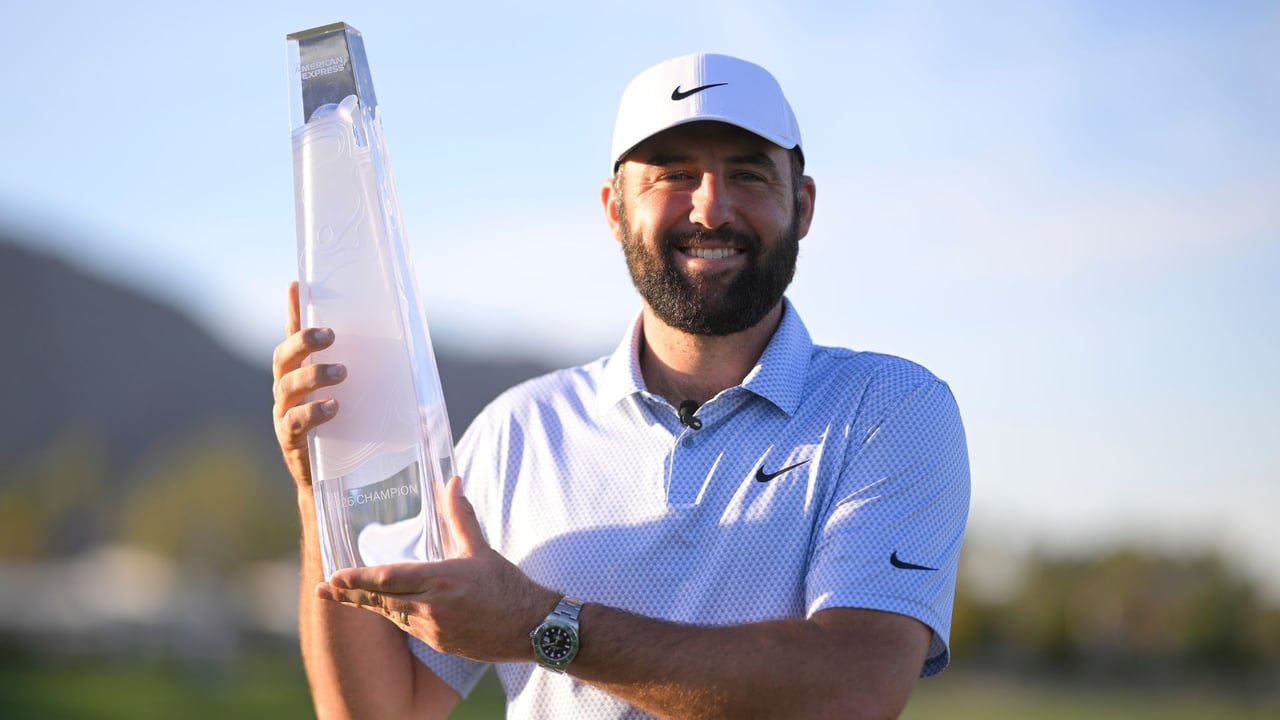 Scottie Scheffler gewinnt die American Express der PGA Tour. (Foto: Getty)