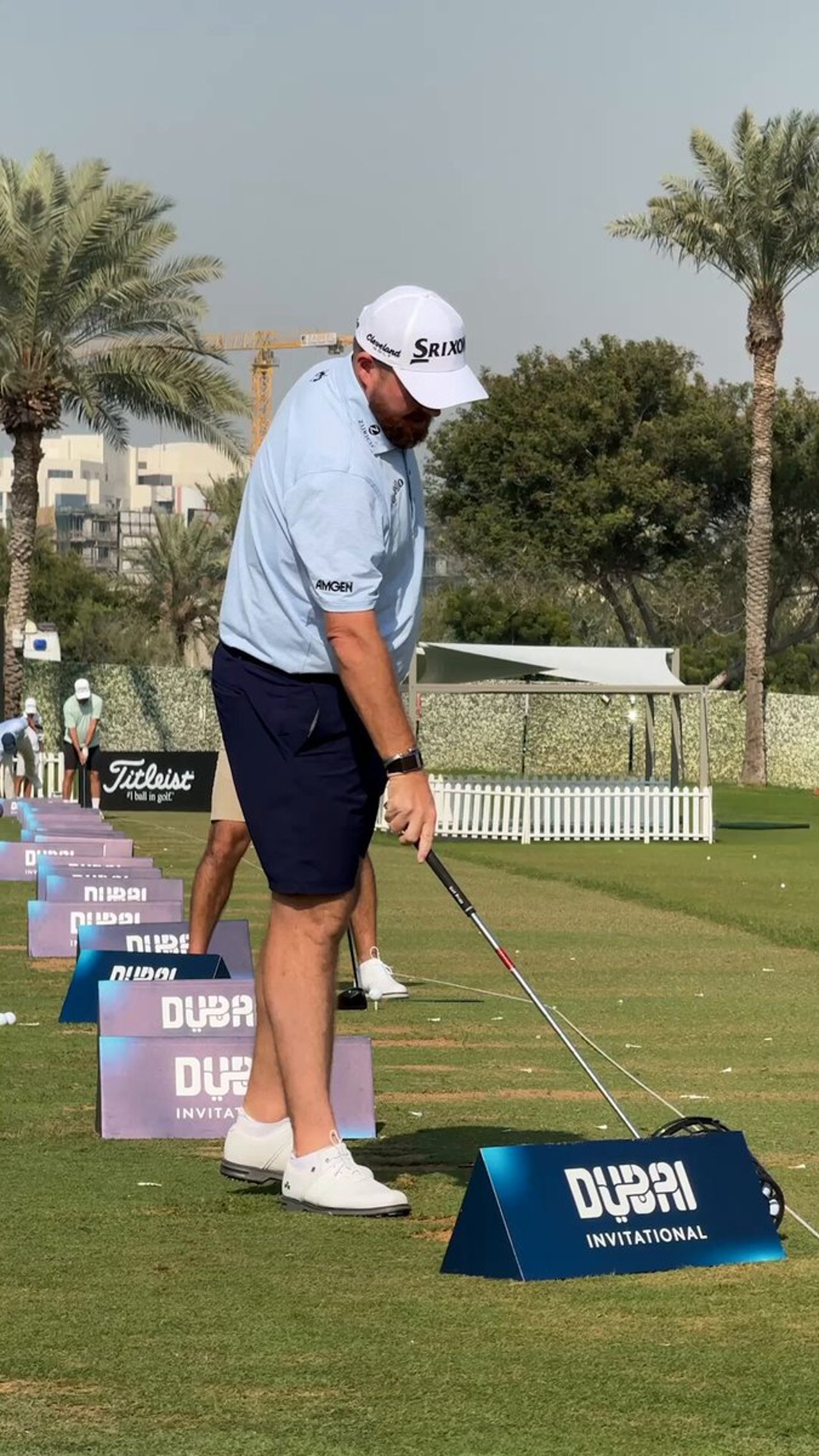Shane Lowry bereitet sich auf das Dubai Invitational vor - (@DPWorldTour)