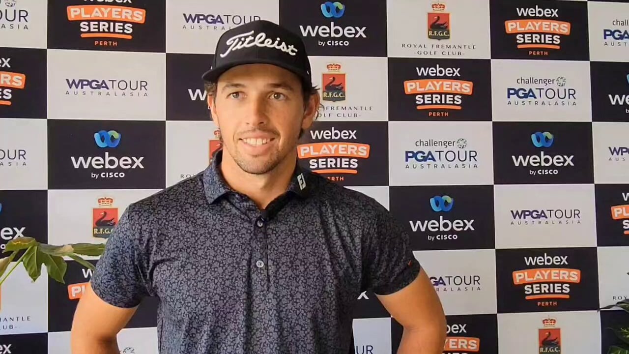 Hayden Hopewell erzielt ersten Albatros bei Webex Players Series - (@PGAofAustralia)