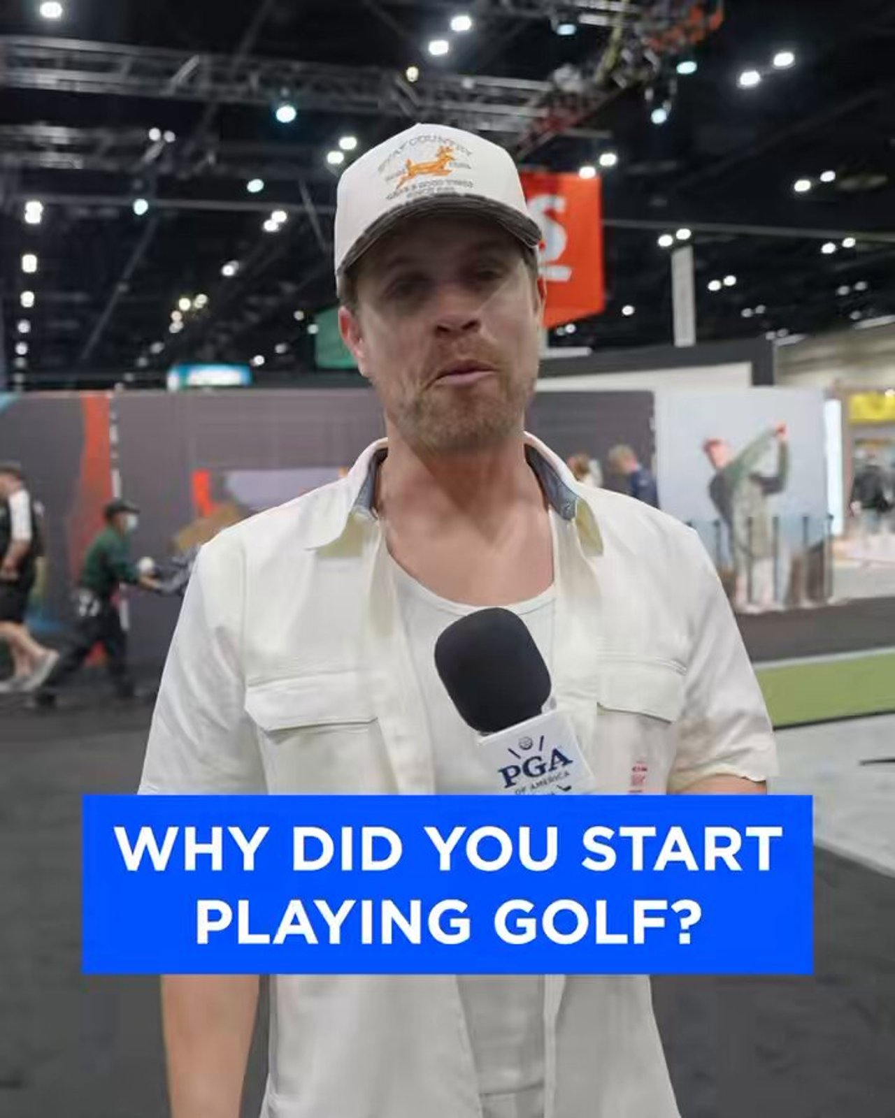 Dustin Lynch verbindet Country-Musik und Golf bei der PGA Show 2026 - (@PGA)