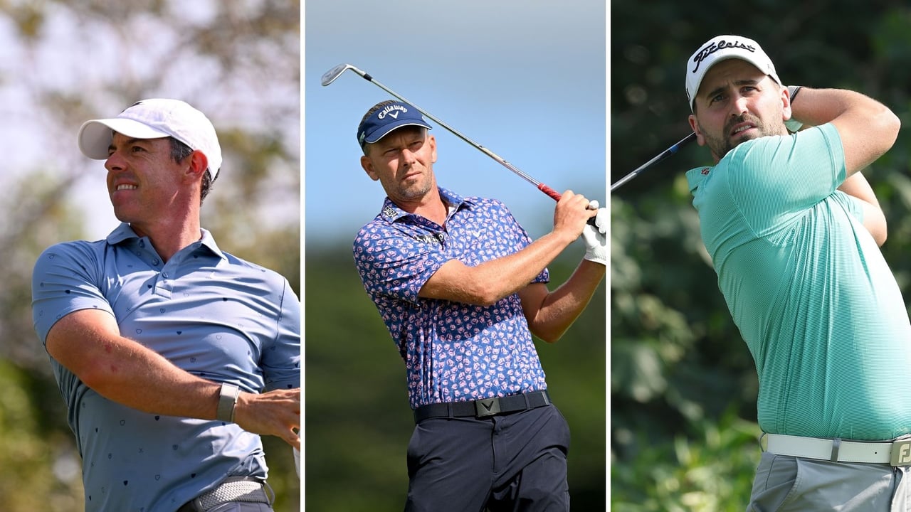 DP World Tour Tee Times: Start am Dubai Creek Resort mit McIlroy, Siem und Co. in die neue Saison. (Fotos: Getty)