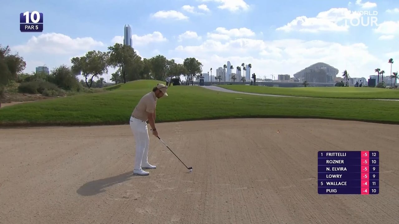 Nacho Elvira führt das Dubai Invitational mit zwei Birdies in Folge an - (@DPWorldTour)