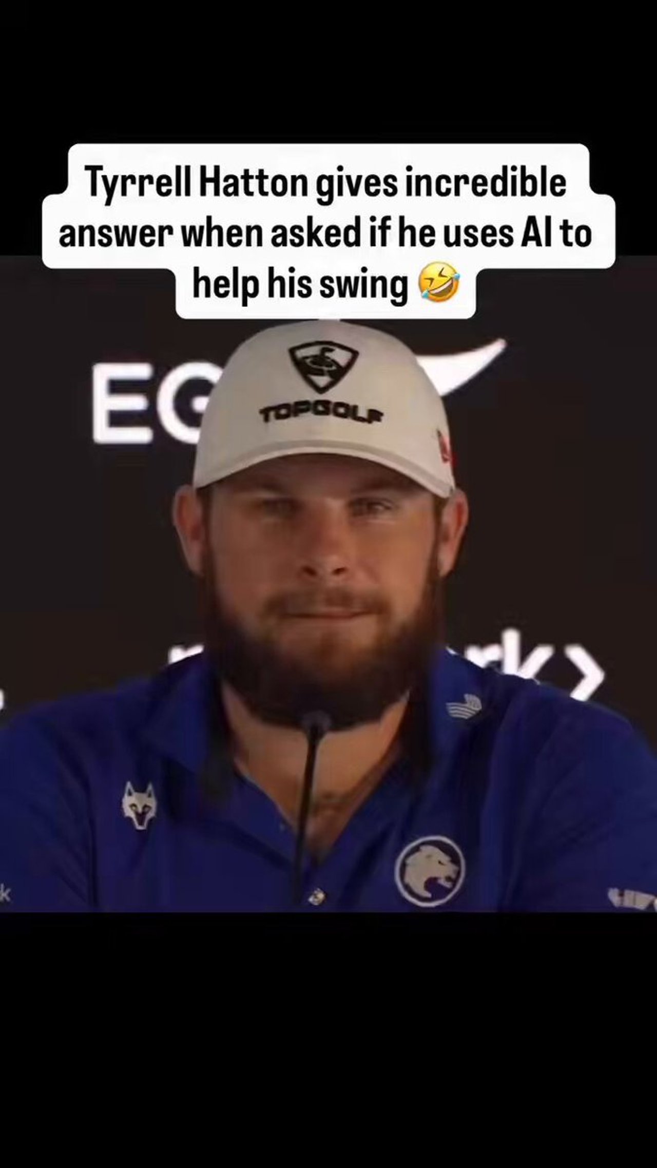 Tyrrell Hatton verzichtet auf KI und Datenanalyse im Training - (@flushingitgolf)