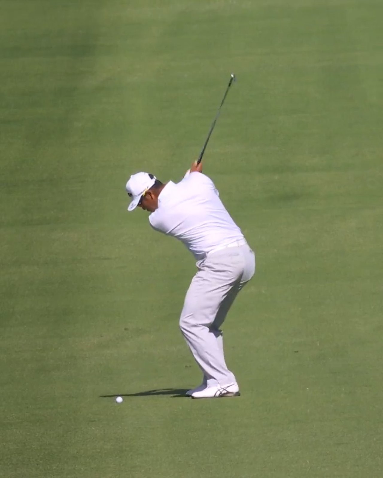Hideki Matsuyama beeindruckt bei Farmers Insurance Open mit zwei Hole-out-Versuchen - (@PGATOUR)