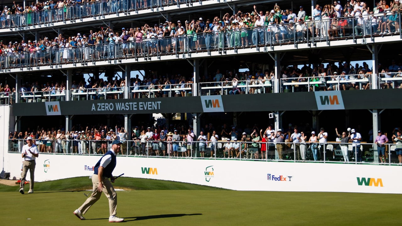 Travis Kelce überzeugt beim PGA TOUR WM Phoenix Open Pro Am. (Foto: Getty)
