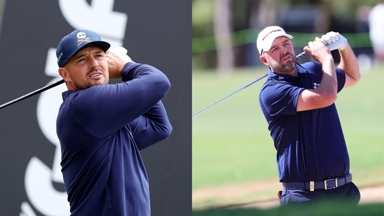 Bryson DeChambeau und Marc Leishman führen bei LIV Golf Adelaide 2026. (Foto: Getty)