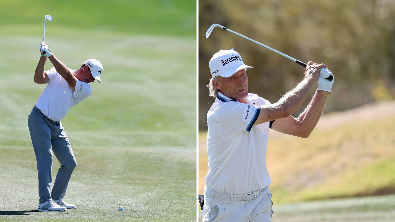 Alex Cejka und Bernhard Langer mit soliden Auftaktrunden bei der Hoag Classic der Champions Tour (Fotos: Getty)