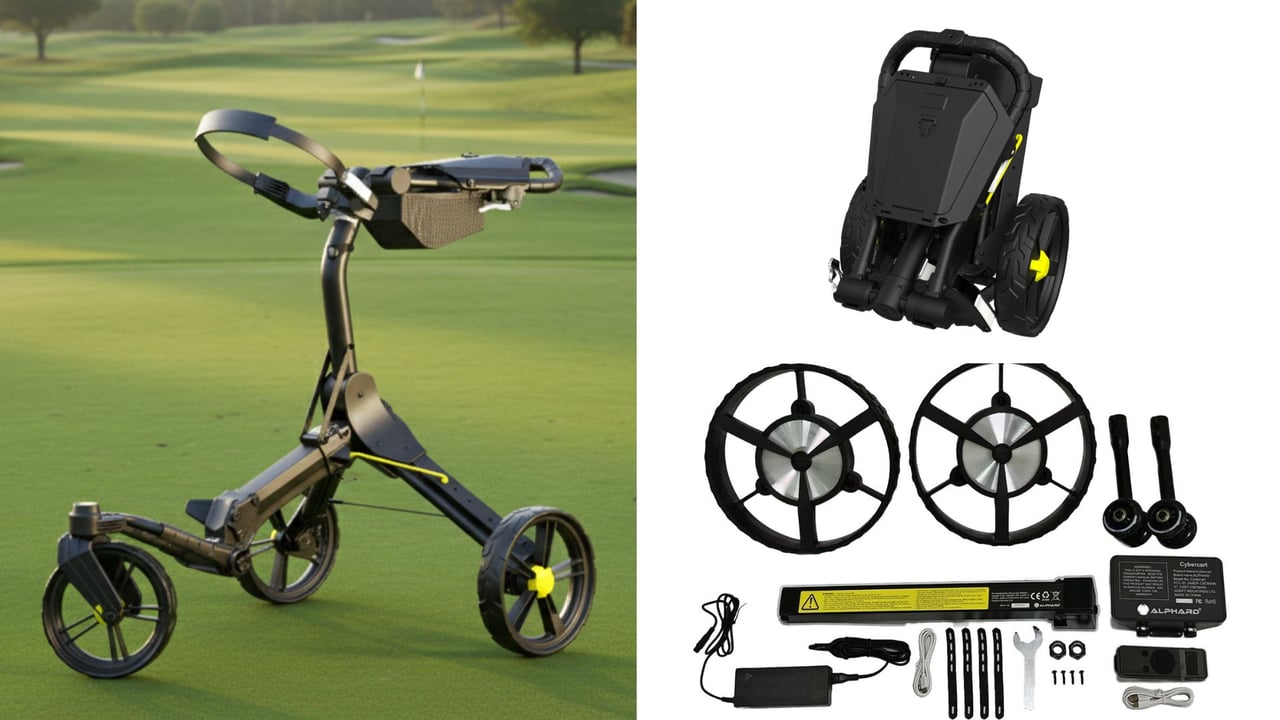 Der Neue Alphard Push+ für mehr Stabilität und müheloses Handling. (Foto: Alphard Golf)