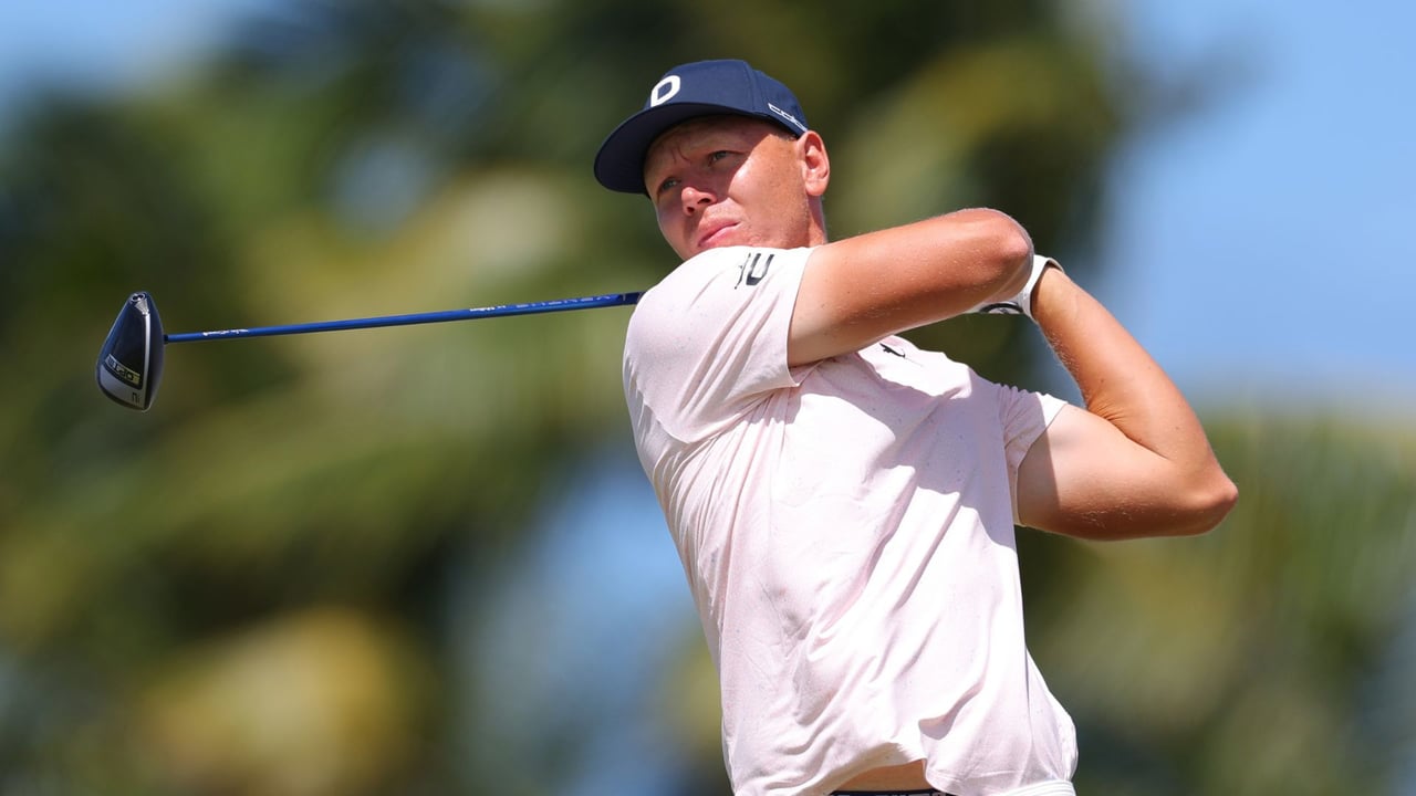 Matti Schmid spielt sich auf der PGA Tour in Puerto Rico mit einer starken zweiten Runde in eine gute Ausgangslage fürs Wochenende. (Foto: Getty)