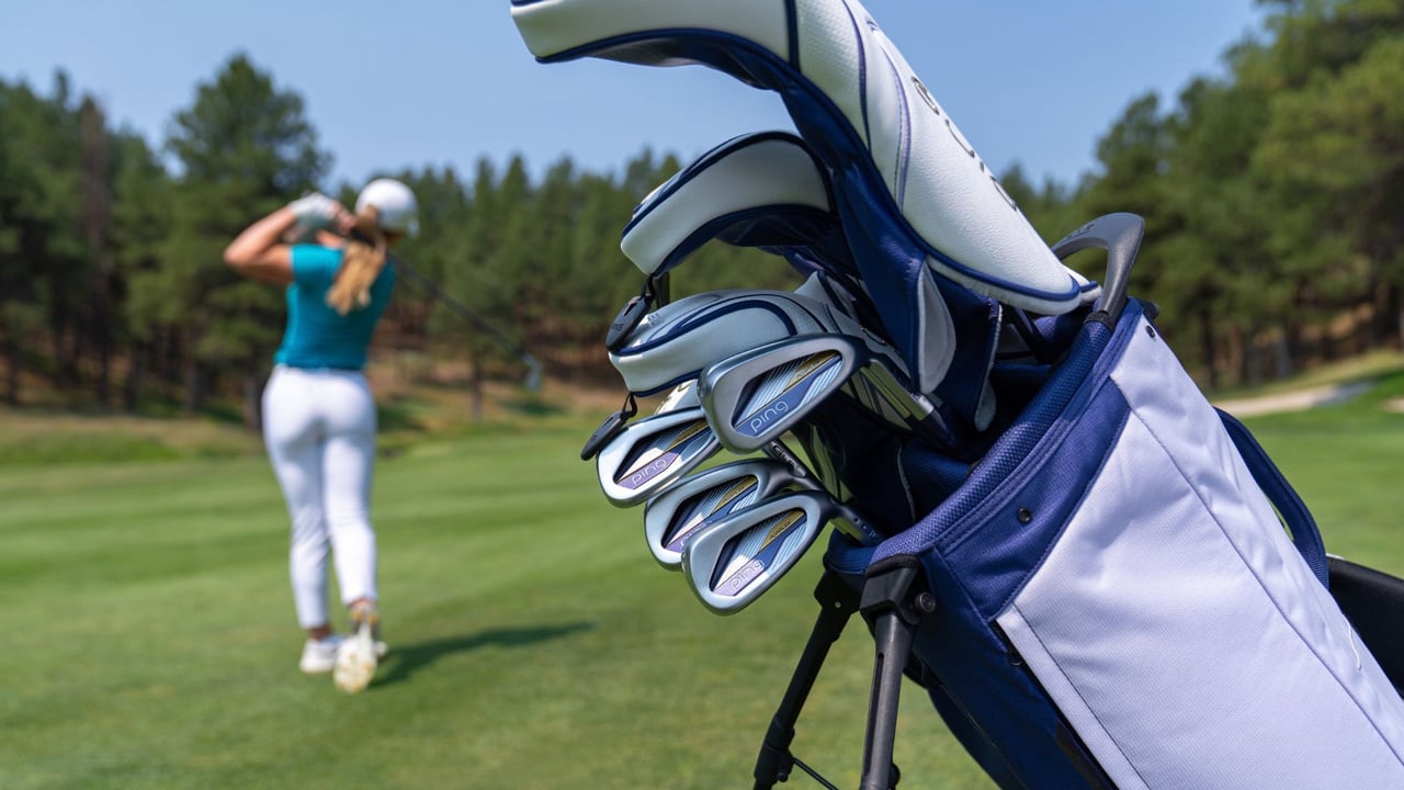 PING präsentiert das neue Le4 Schlägerset für leistungsorientierte Golferinnen vor. (Foto: Ping)