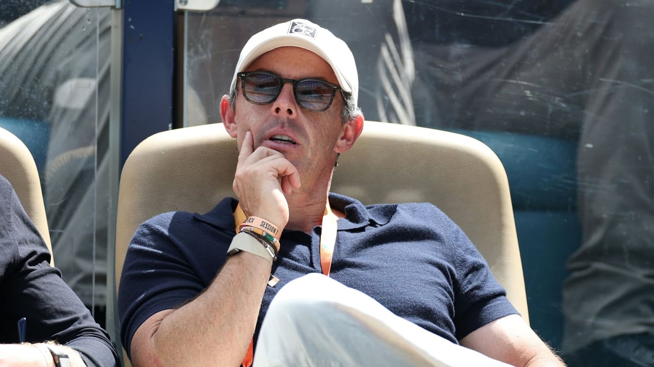 Rory McIlroy genießt seine Zeit Abseits vom Golf beim ATP Turnier in Miami. (Foto: Getty)