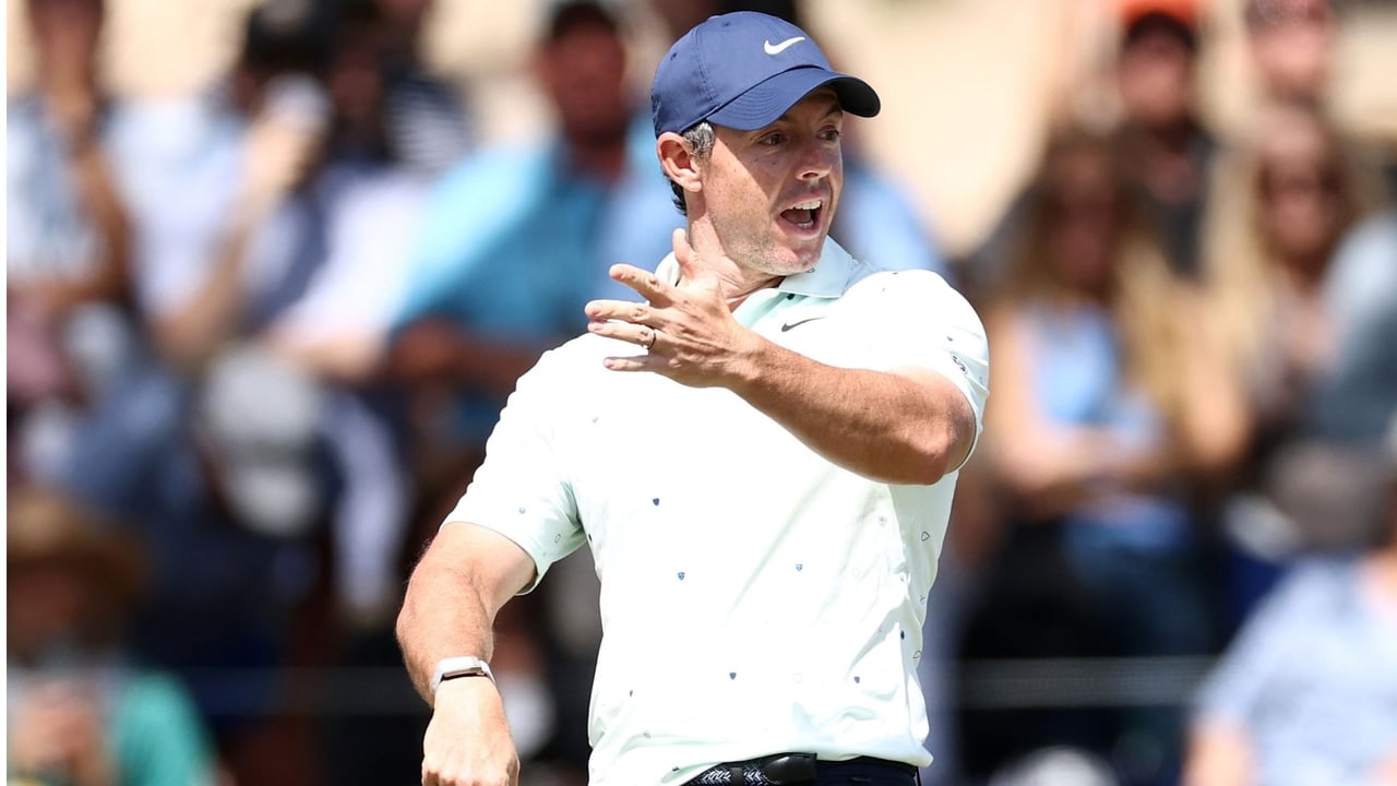 Rory McIlroy kann sich knapp den Cut sichern. (Foto: Getty)