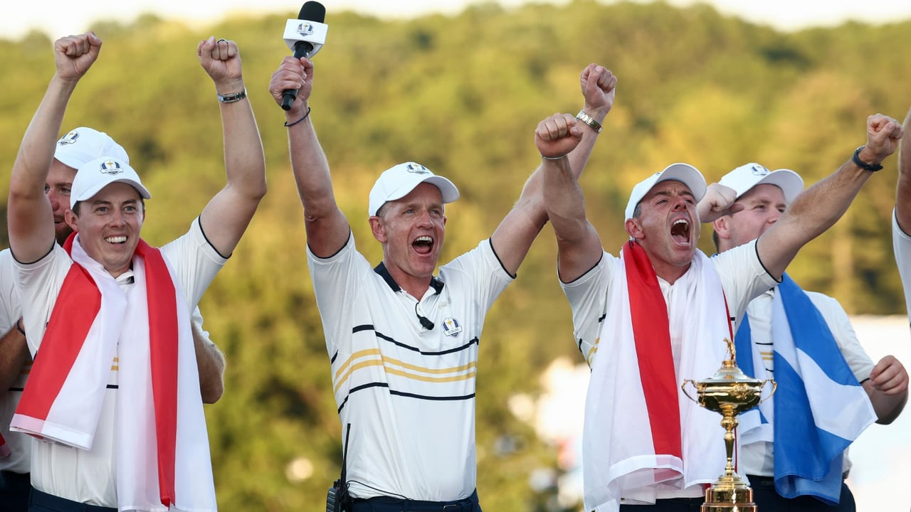 Luke Donald bleibt Europas Ryder Cup Captain für 2027. (Foto: Getty)