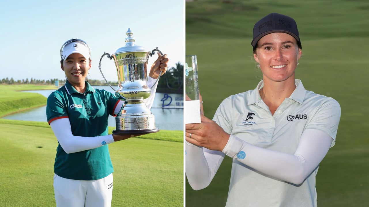 Mi Hyang Lee triumphierte bei der LPGA in China und Kelsey Bennett sicherte sich Heimsieg bei der LET in Australien. (Fotos: Getty und flickr.com/LET)