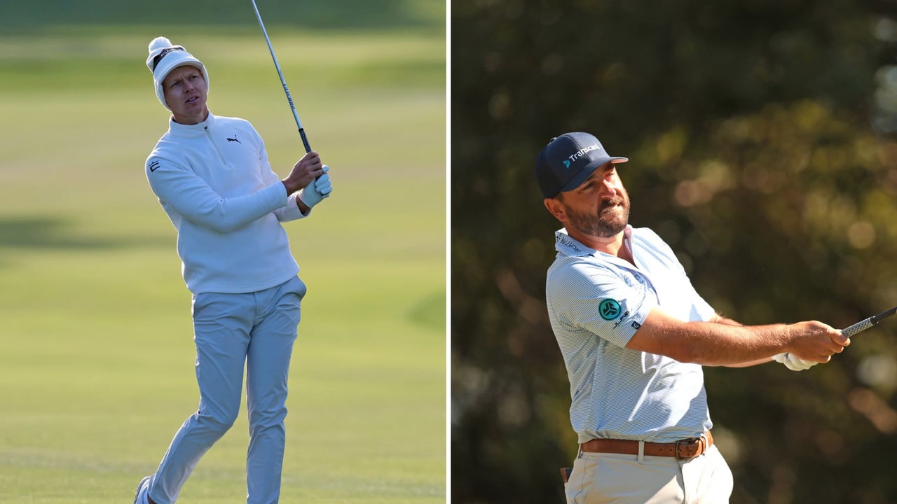 Die beiden Bayern Matti Schmid und der Stephan Jäger schaffen den Cut auf dem Cooperhead Course. (Fotos: Getty)