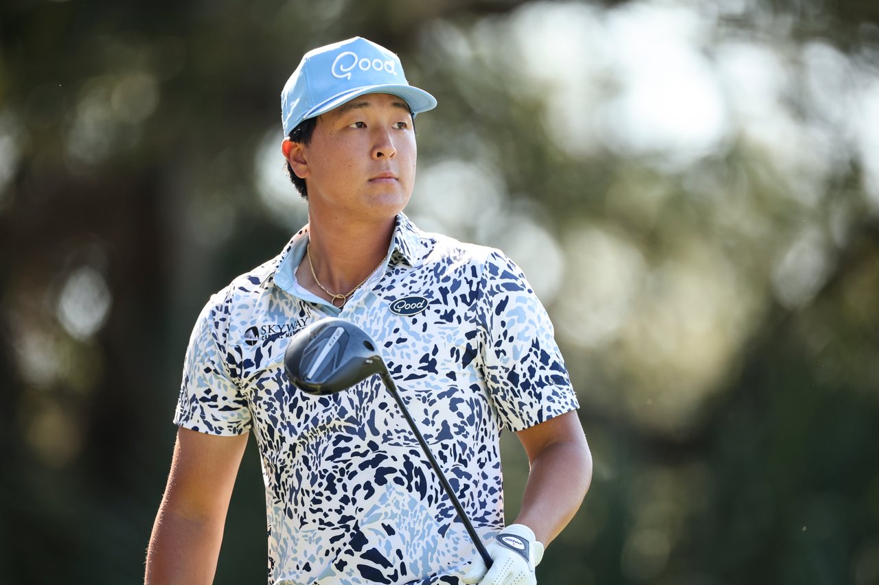 John Pak führt das Feld bei der Club Car Championship der Korn Ferry Tour weiter an. (Foto: Getty)