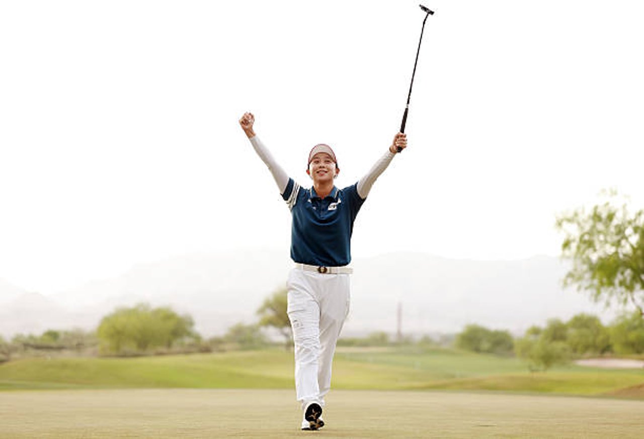 Mit einer beeindruckenden Leistung sichert sich Hyo Joo Kim den Sieg bei der Ford Championship auf der LPGA Tour. (Foto: Getty)