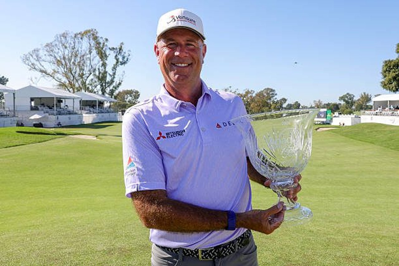 Stewart Cink gewinnt die Hoag Classic und feiert auf der Champions Tour seinen nächsten Erfolg. (Foto: Getty)