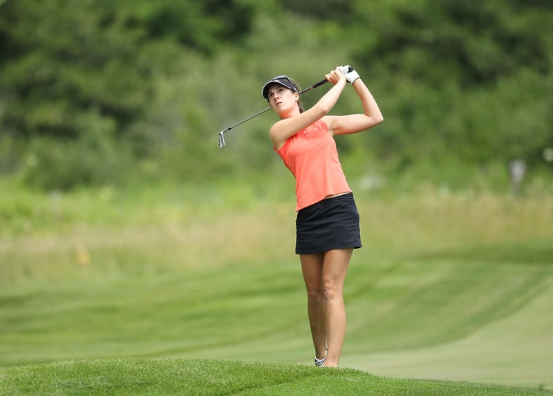 Saisonfinale der LPGA:Sandra Gal leicht zurück