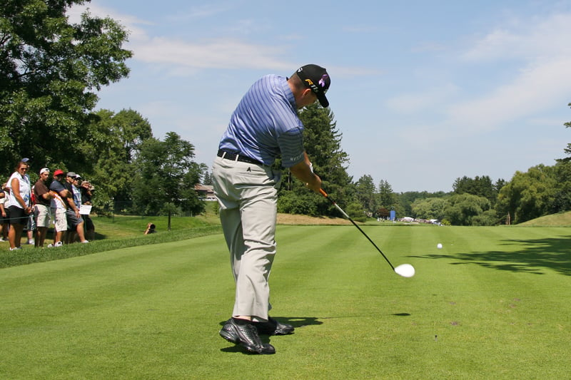 Robert Garrigus übernimmt die Führung in Kanada