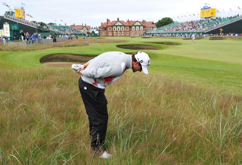 Tiger Woods und Adam Scott üben auf dem Ocean Course