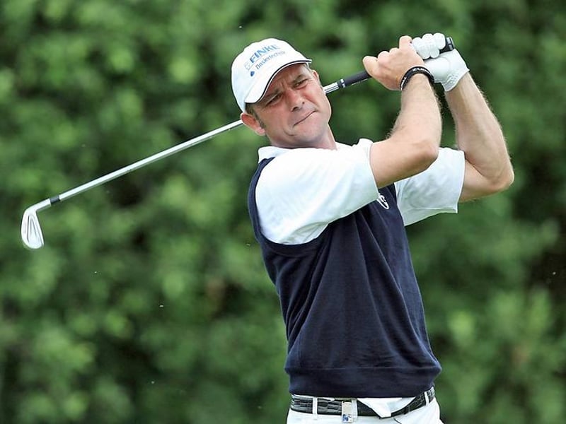 Sven Strüver spielt bei der Omega European Masters