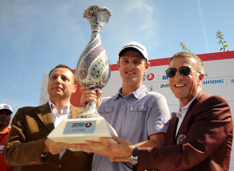 Justin Rose gewinnt die World Golf Finals