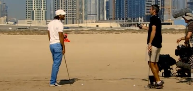 Golf Kurios: Tontaubenschießen in Dubai