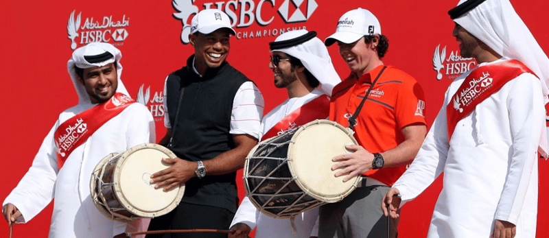 Die Abu Dhabi Golf Championship unter der Wüstensonne