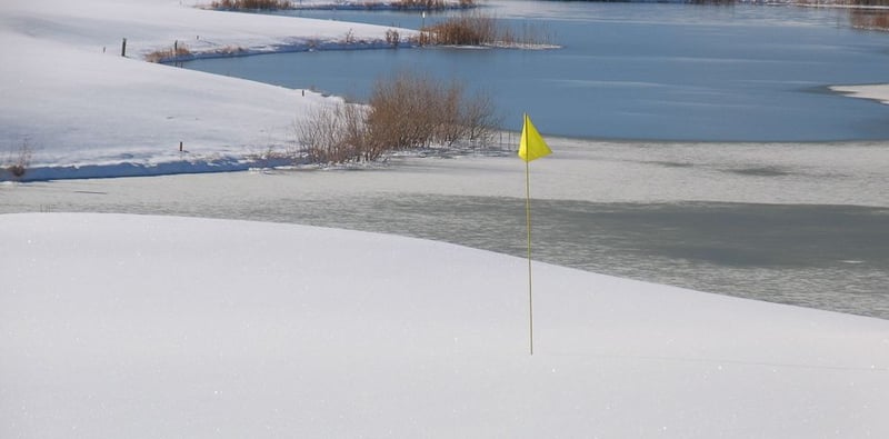 Greenkeeping im Winter ist kein Zuckerschlecken