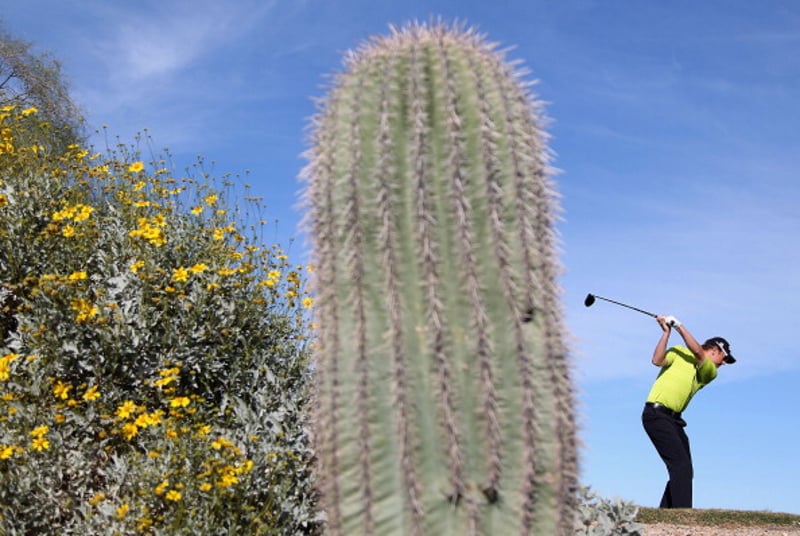 Die Waste Management Phoenix Open in Scottsdale, Arizona.