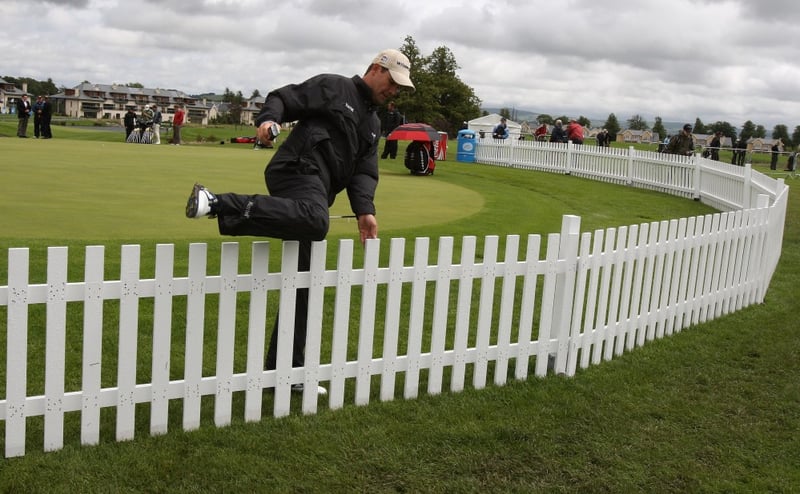 Aus – der Golfball ist verloren