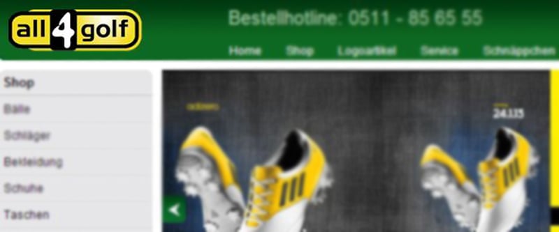 All4Golf - ein Online-Golfshop aus Hannover mit der Eigenmarke Mikado