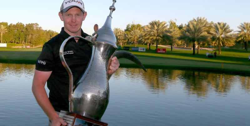 Stephen Gallacher holt in Dubai seinen zweiten Sieg auf der European Tour. (Foto: Getty)