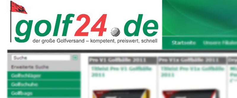 Golf24 – Große Auswahl für verschiedene Golfer-Typen