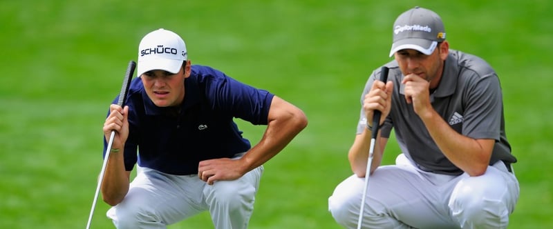 Martin Kaymer im Flight mit Sergio Garcia und Webb Simpson