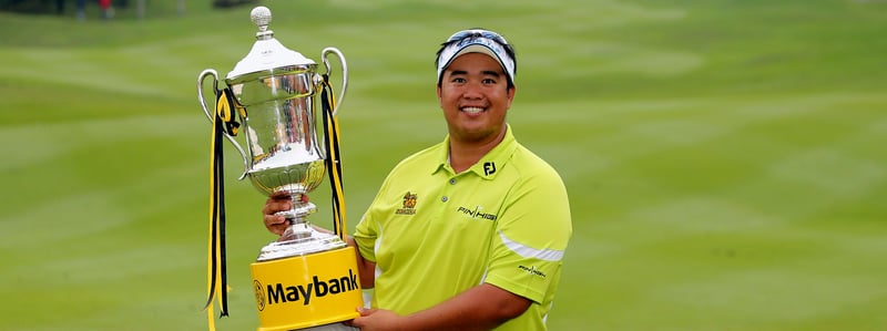 Strahlender Sieger der Maybank Malaysian Open: Kiradech Aphibarnrat. (Foto: Getty)